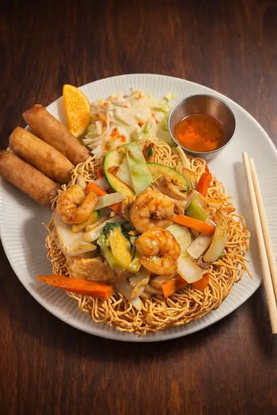 Nid d'amour aux crevettes